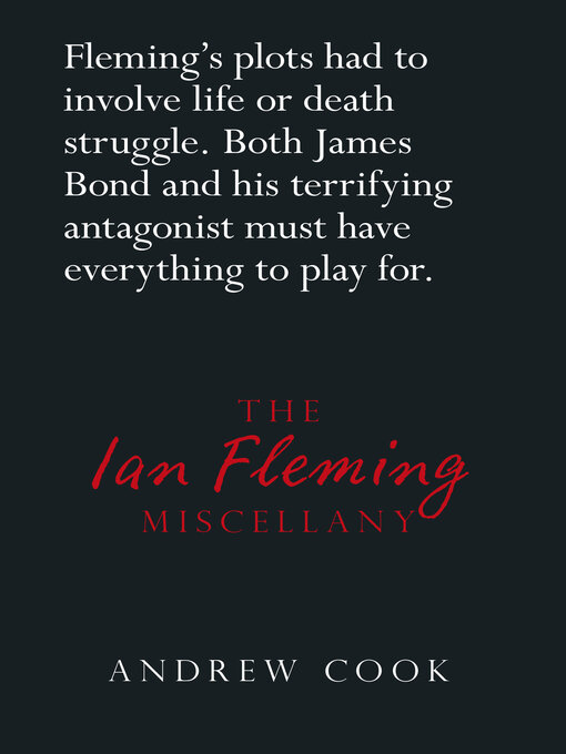 Title details for The Ian Fleming Miscellany by Andrew Cook - Available